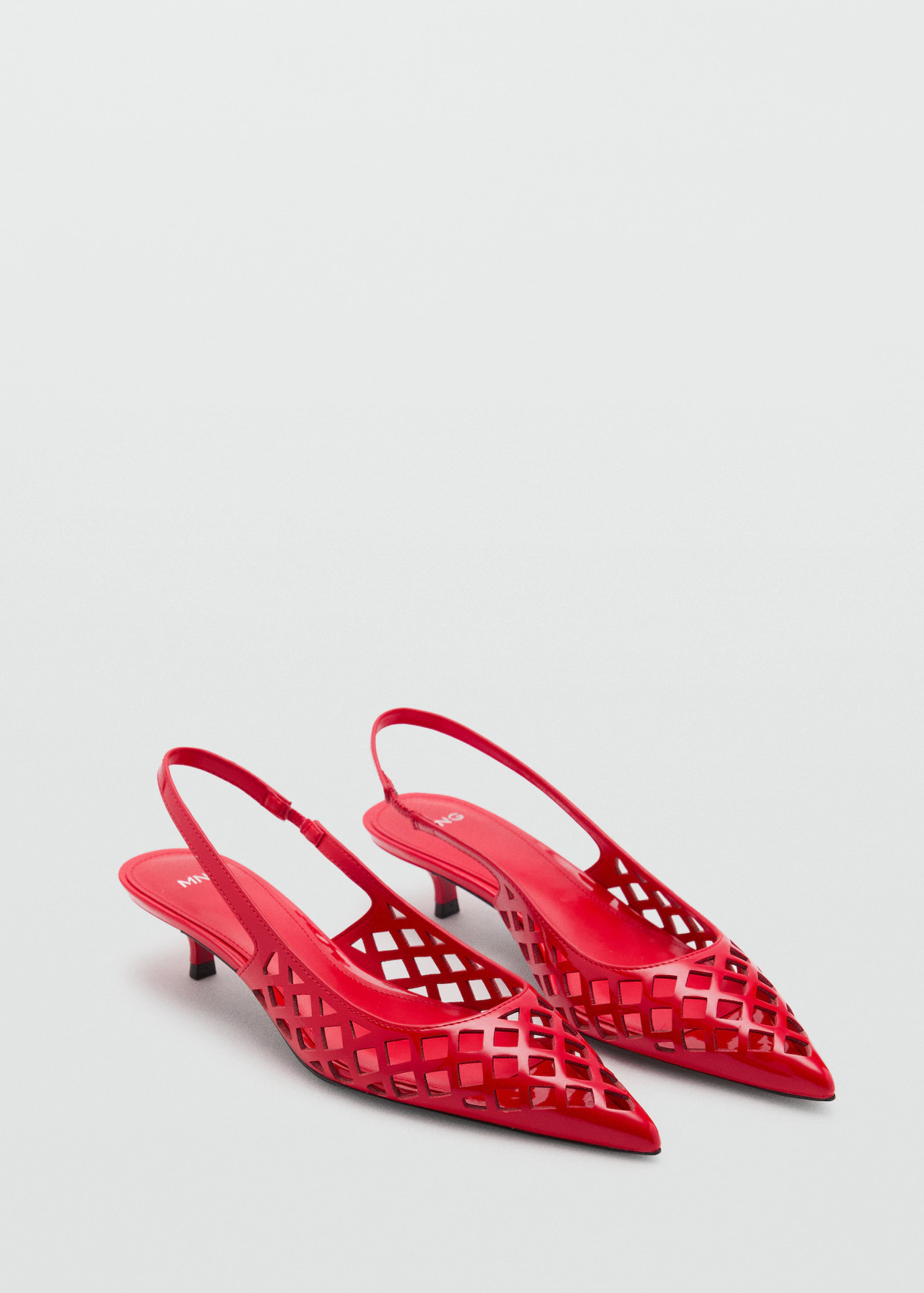 Die-cut kitten shoes - Women | MANGO USA | Mango (US/MX/AU)