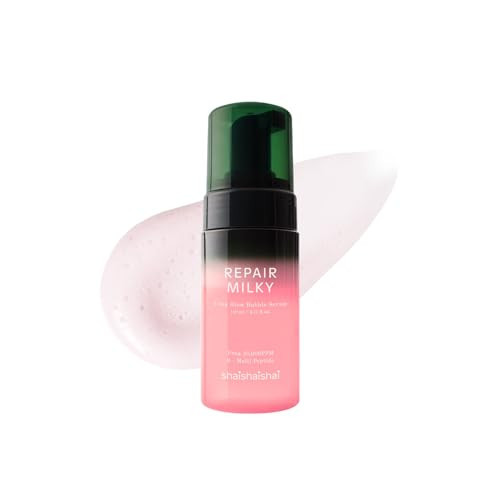 shaishaishai Repair Milky Urea Glow Bubble Serum, Gentle Glow Serum with Peptides, collagen bubble moisturizer, milky glow, Korean Skincare, 3.38 Fl Oz | Amazon (US)