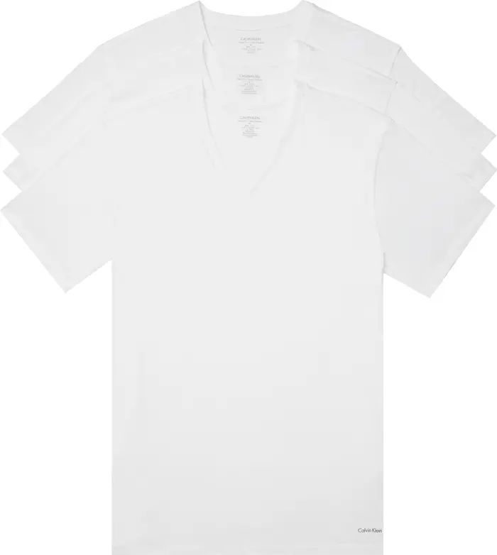 3-Pack Cotton V-Neck T-Shirt | Nordstrom