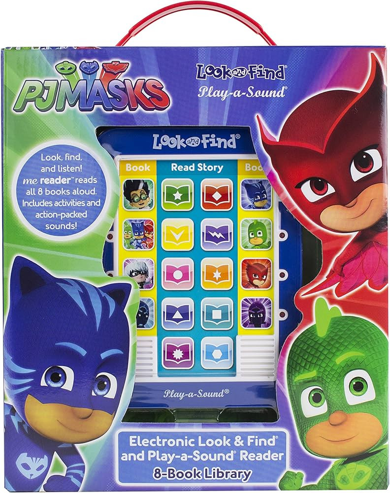 PJ Masks Catboy, Owlette, Gekko and More! - Me Reader Electronic Reader and 8 Sound Book Library ... | Amazon (US)