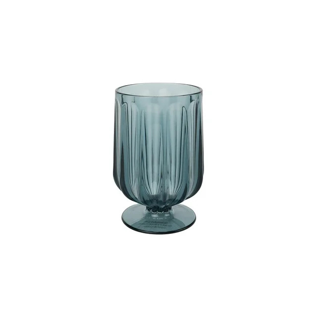 Better Homes & Gardens 15-Ounce Tritan Plastic Wine Goblet, Blue | Walmart (US)