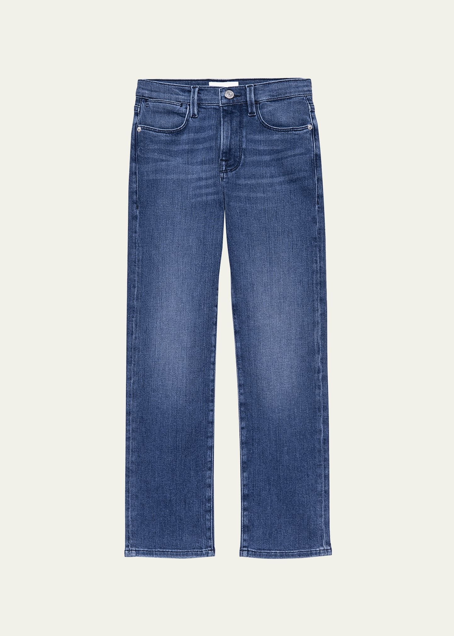 FRAME Le High Straight Ankle Jeans | Bergdorf Goodman