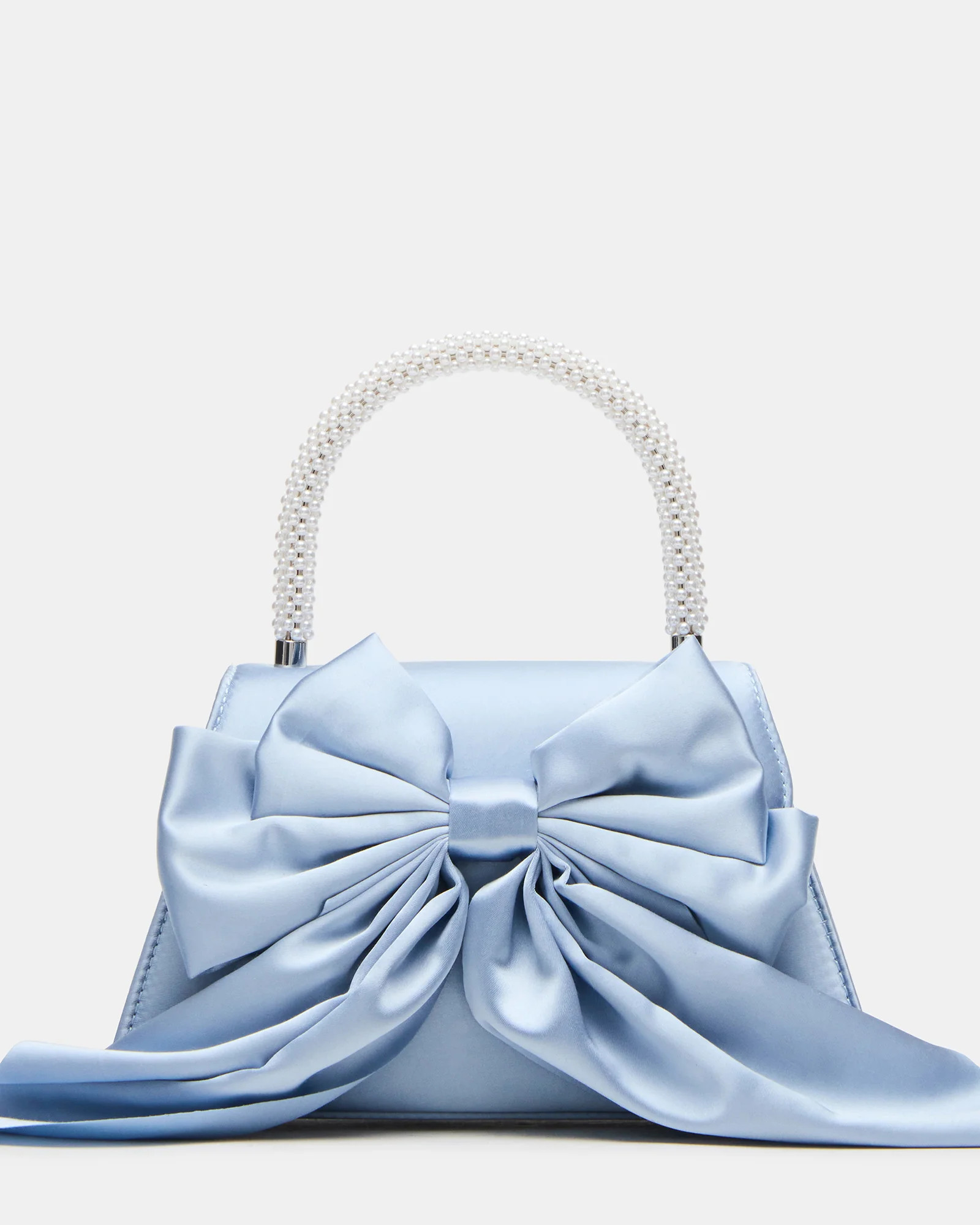 COSETTE Bag Blue Beaded Top-Handle Mini Handbag | Steve Madden (US)
