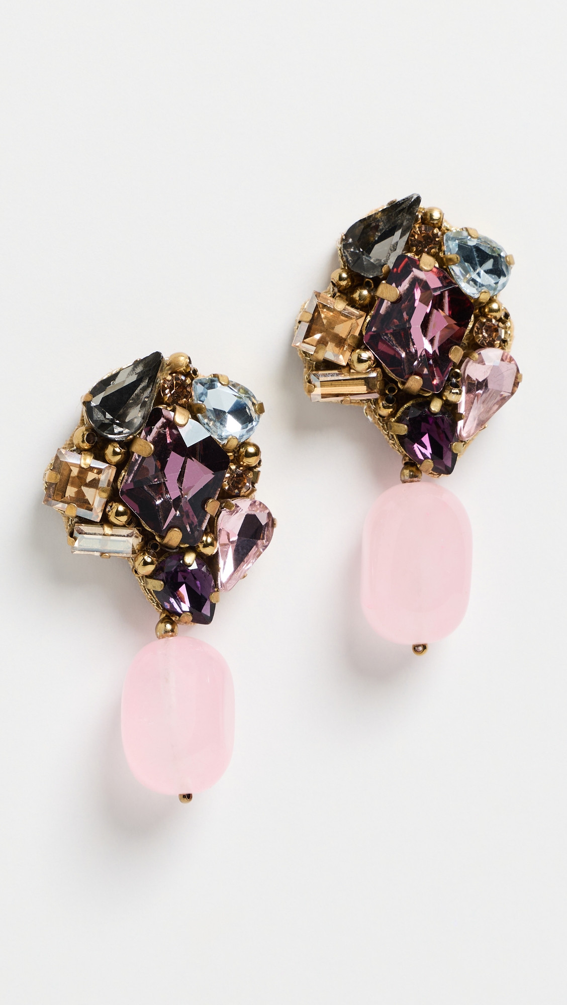 Deepa Gurnani Kidar Earrings Pink One Size | Shopbop