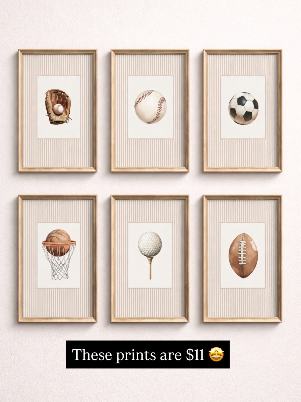 How cute are these sports prints?! 


Amazon, boys, sports, decor, boys room, little boys, Amazon finds 

#LTKKids