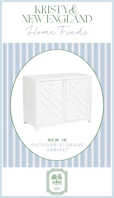 Outdoor storage cabinet 

#LTKSaleAlert #LTKOver40 #LTKHome