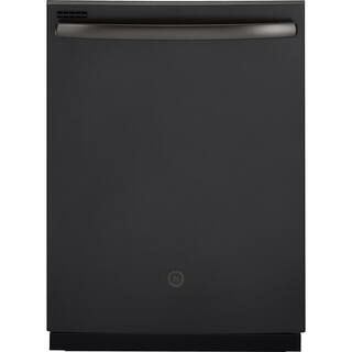 24 in. Fingerprint Resistant Black Slate Top Control Built-In Tall Tub Dishwasher with Steam Clea... | The Home Depot
