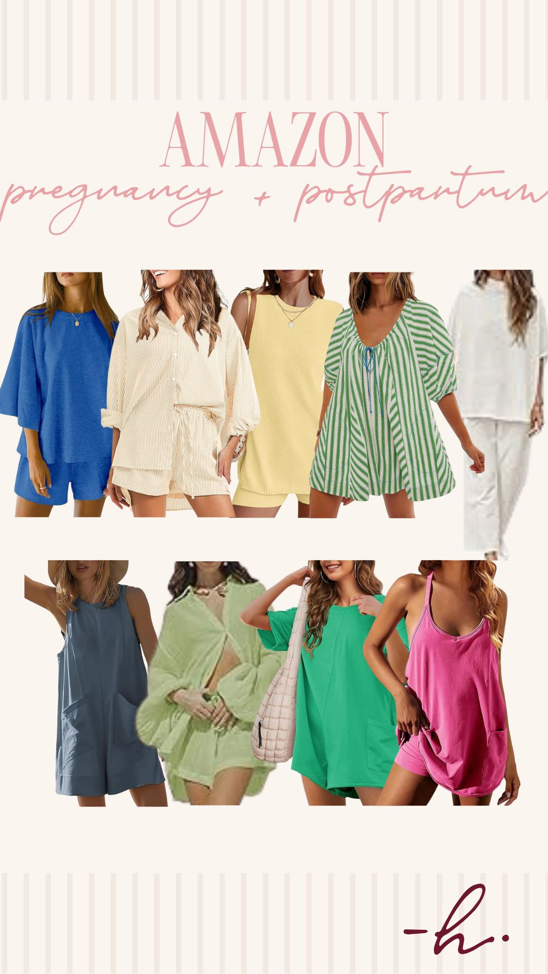 Outfits that are perfect to wear for both pregnancy and postpartum!!  

 #LTKU #LTKStyleTip #LTKBeauty