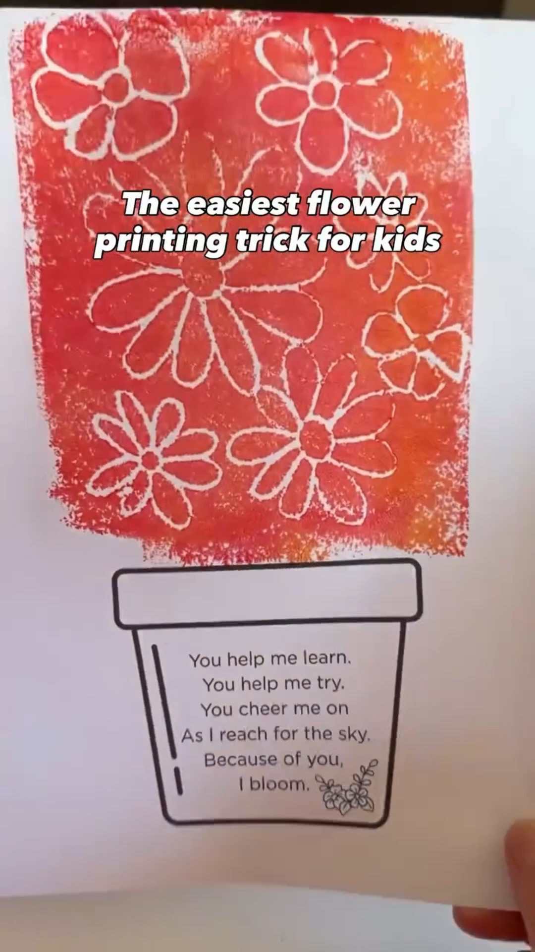 This might be the simplest way to make the sweetest Mother’s Day keepsake 💐

Kids can draw their own unique designs, then the printing process makes it feel so dramatic… roll, press, and lift for the big reveal! You can reuse the same design to print again and again (perfect for making a few cards for all the special people).

#LTKMothersDay #LTKmomlife #LTKKids