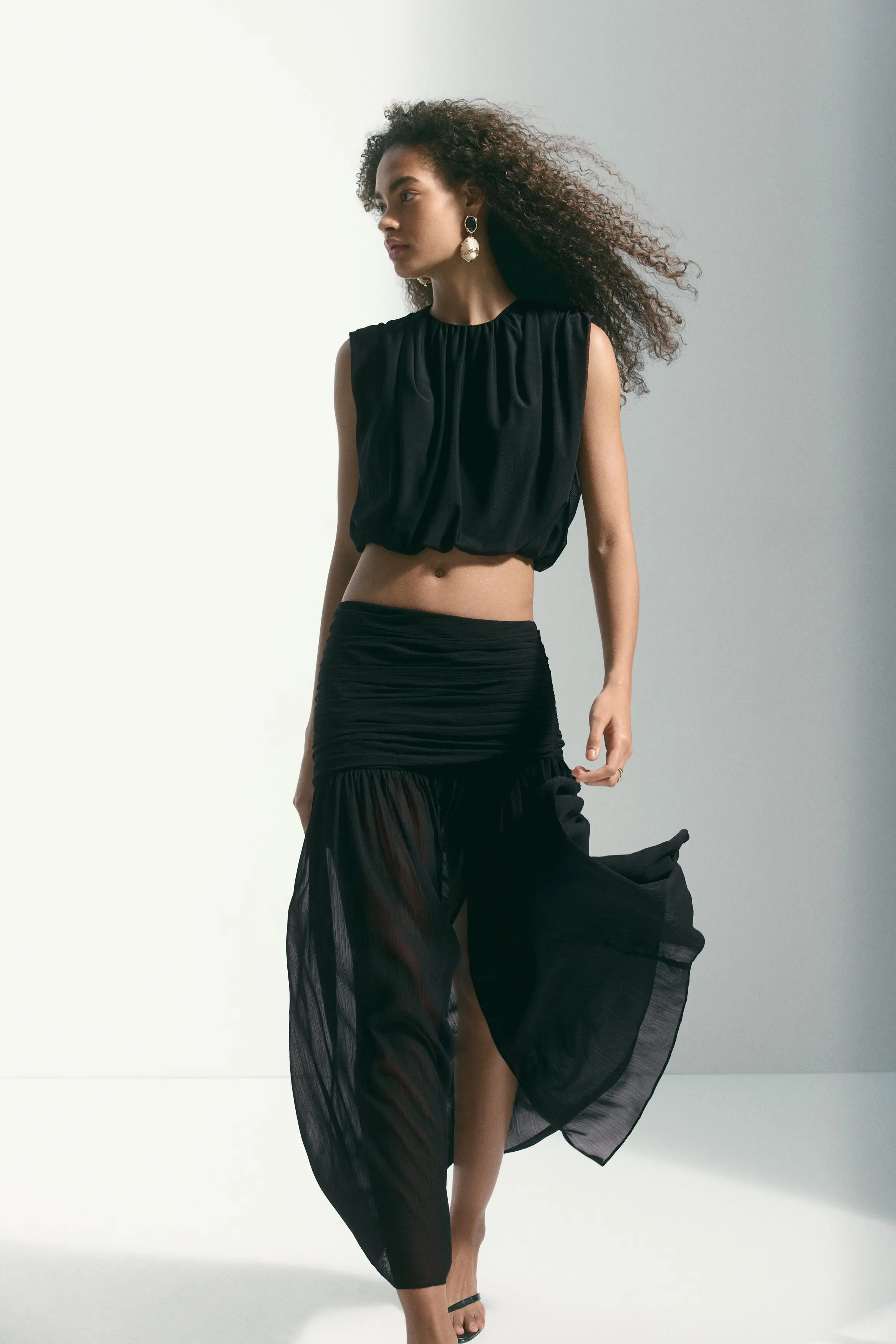 Sheer Maxi Skirt (Women) | Nordstrom | Nordstrom