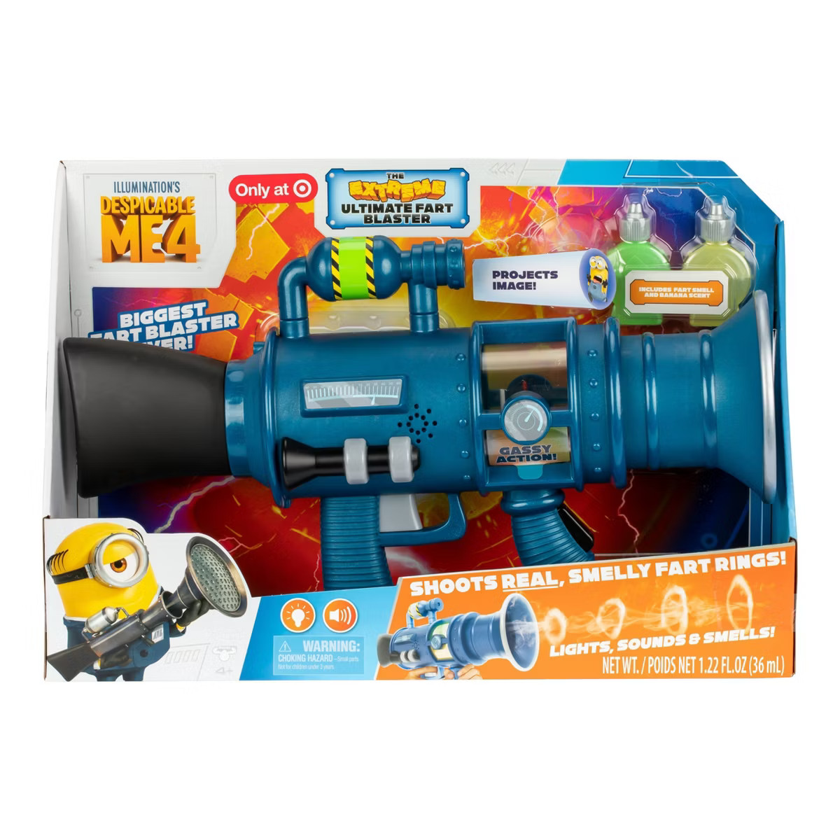 Despicable Me 4 Extreme Ultimate Fart Blaster Toy | Target