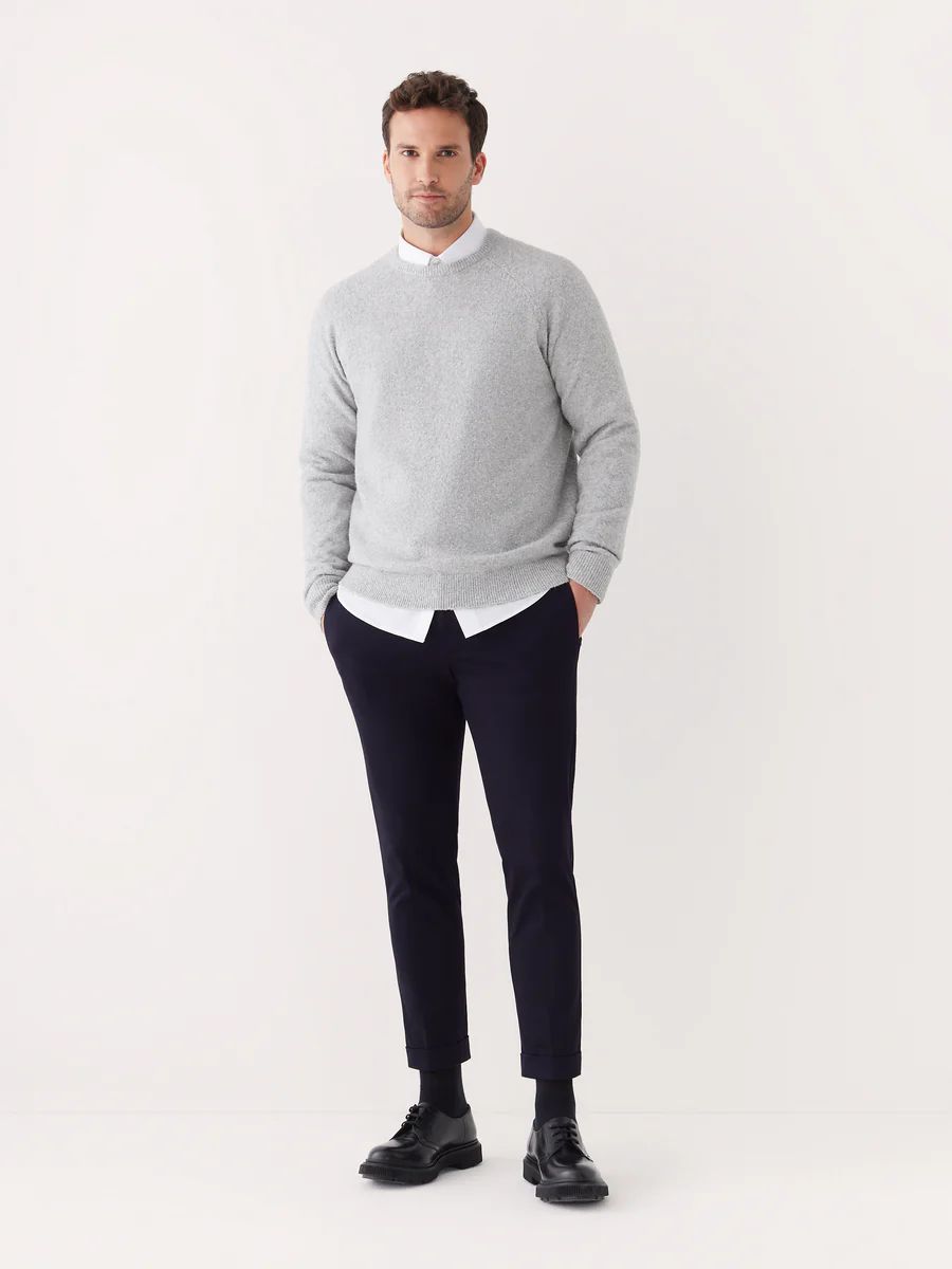The Seawool® Boucle Sweater in Vintage Grey | Frank And Oak