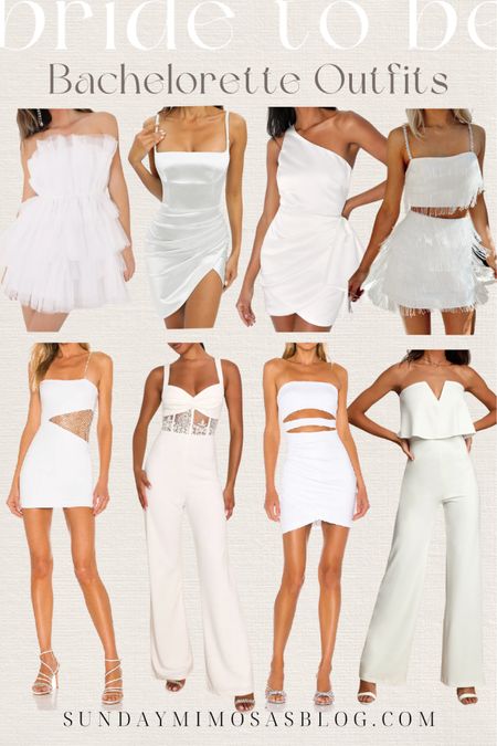 Bachelorette party outfits 💍 Here are some super cute bachelorette outfits for the bride!

White dresses, bachelorette party dress, bachelorette party outfits, bachelorette dress, white bachelorette dresses, bachelorette outfits bride, bachelorette party, sequin outfit, sequin mini dress, sequin set, white jumpsuit, strapless white jumpsuit, disco bachelorette outfit, Nashville bachelorette outfits, Scottsdale bachelorette outfits, Vegas bachelorette outfits, bridal outfits, bride to be outfits, satin one shoulder mini, Amazon bachelorette outfits, bachelorette outfits Amazon, bride dress, white lace dress, Amazon bachelorette outfit, satin mini dress, satin halter dress, sequin bachelorette set #bachelorettepartyoutfits #whitedress #sequinbachelorettedress #whitebacheloretteoutfits #bacheloretteoutfits

#LTKsalealert #LTKFind #LTKwedding