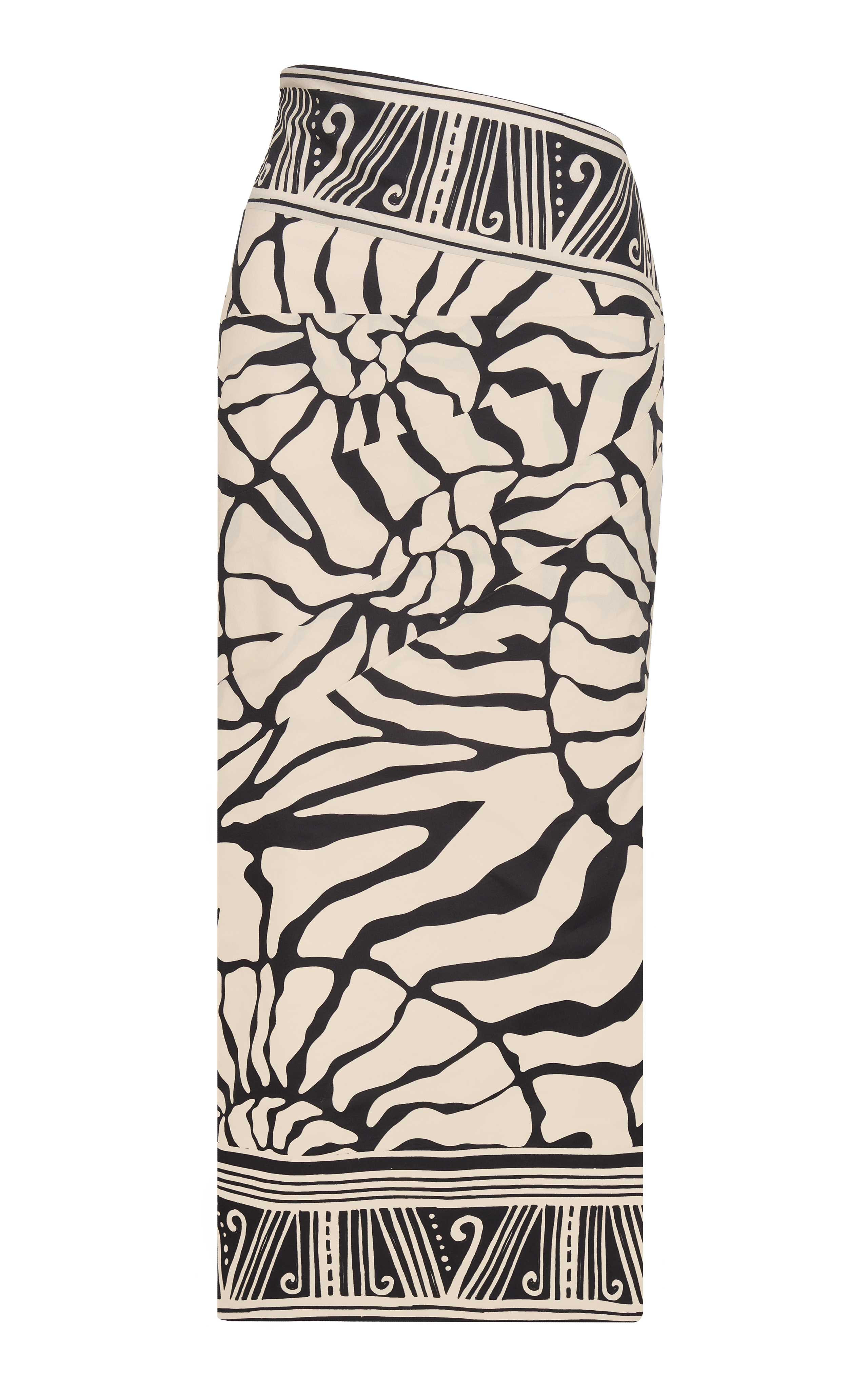 Cañabrava Cotton Midi Skirt | Moda Operandi (Global)