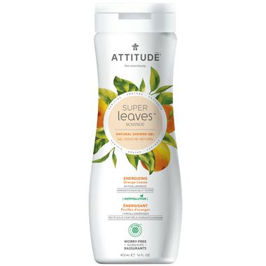 ATTITUDE Super Leaves Natural Shower Gel Energizing | Well.ca