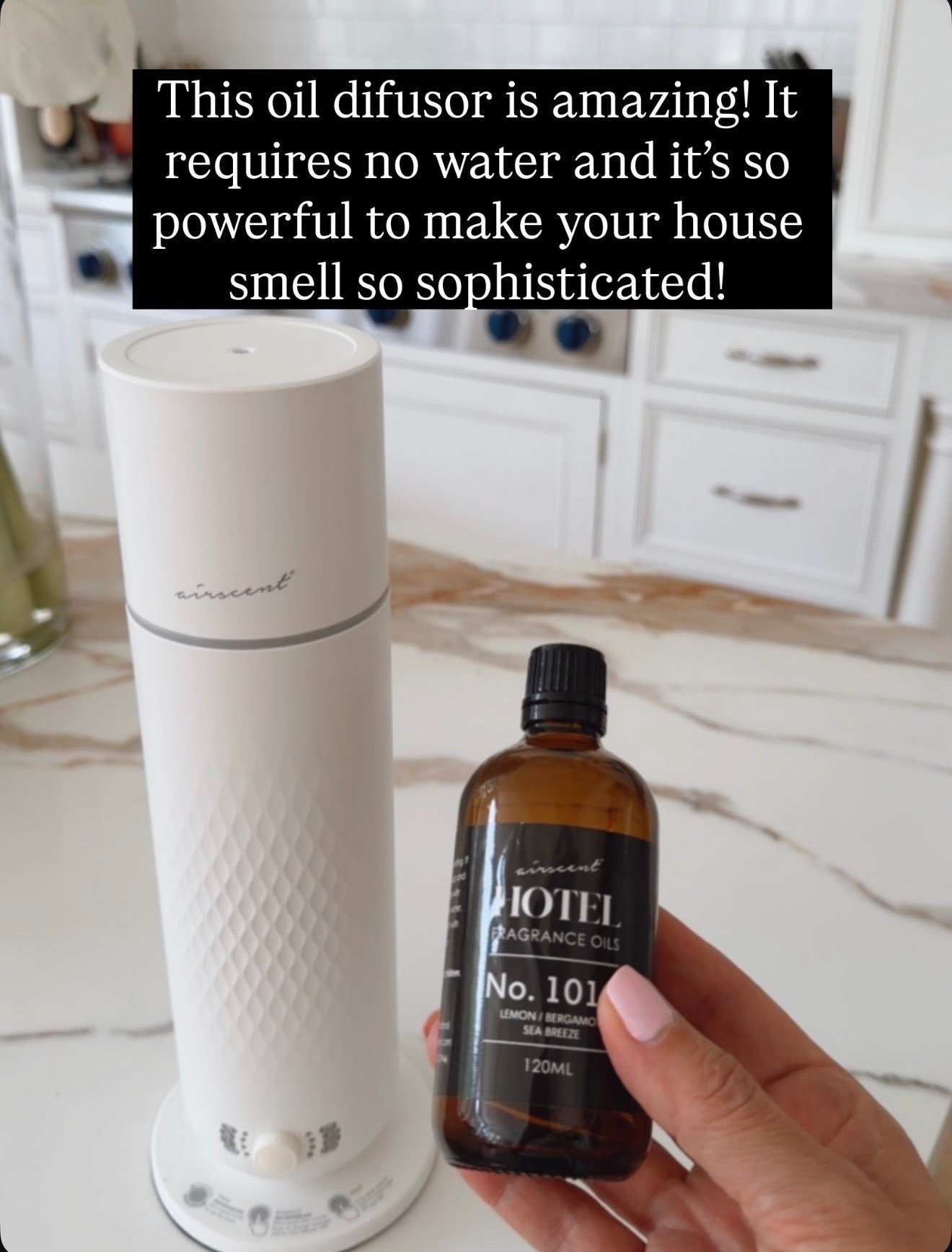This oil difusor is amazing! It requires no water and it's so powerful to make your house smell so sophisticated!

#LTKOver40 #LTKU #LTKHome