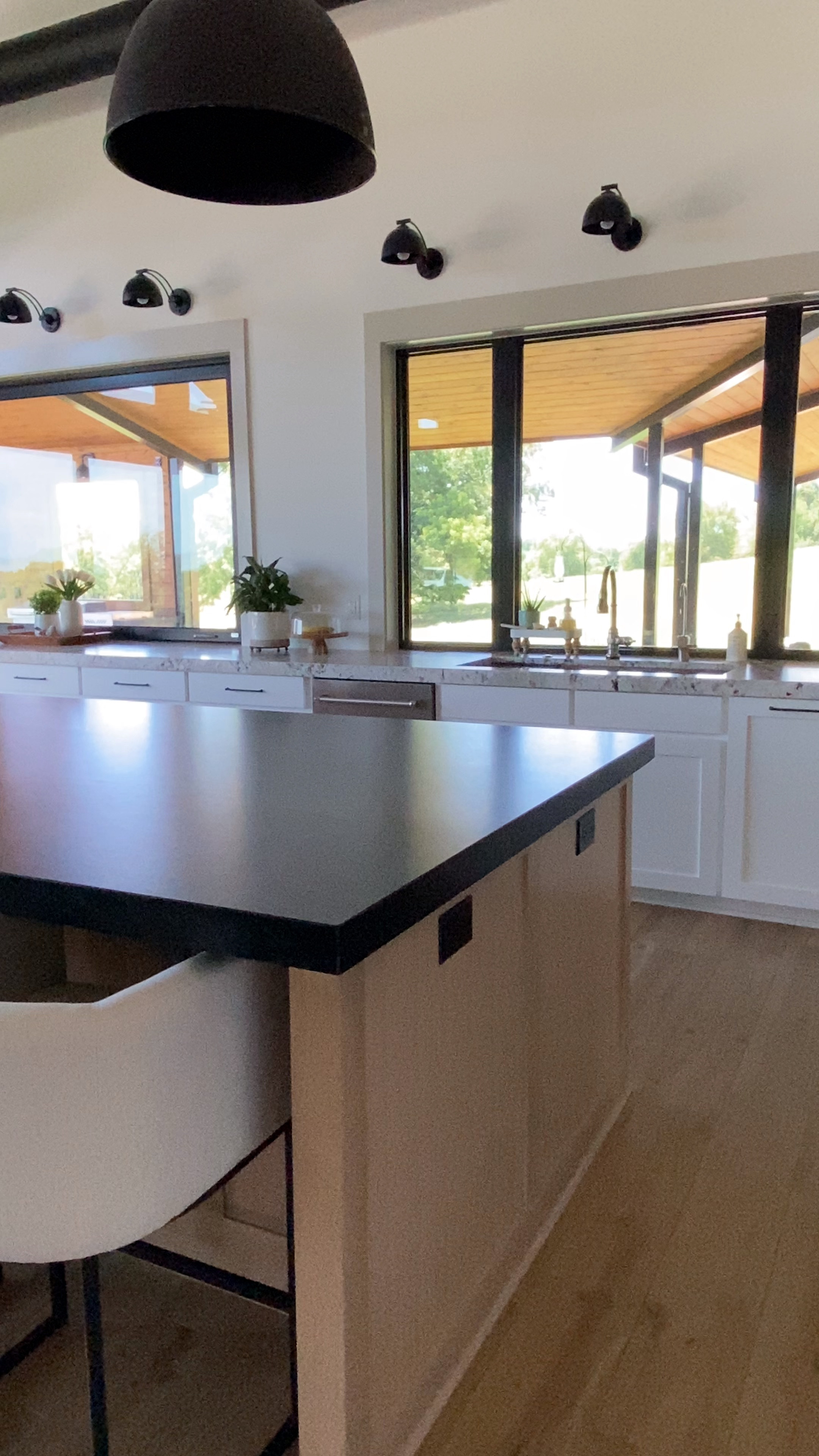 Open concept kitchen and living decor  

#LTKHome #LTKVideo
