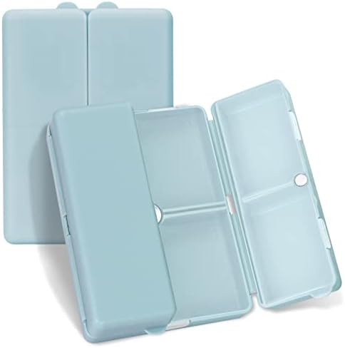 FYY Daily Pill Organizer,7 Compartments Portable Travel Pill Case/Box for Purse Pocket to Hold Vi... | Amazon (US)