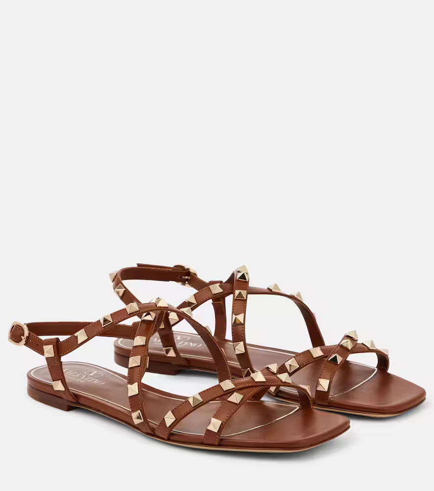 Valentino Garavani Sandali Rockstud in pelle | Mytheresa (IT)