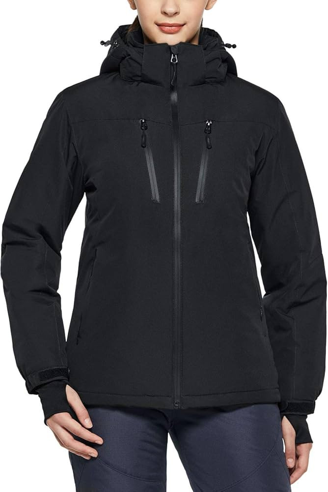 TSLA Women's Winter Ski Jacket, Waterproof Warm Insulated Snow Coats, Cold Weather Windproof Snow... | Amazon (US)