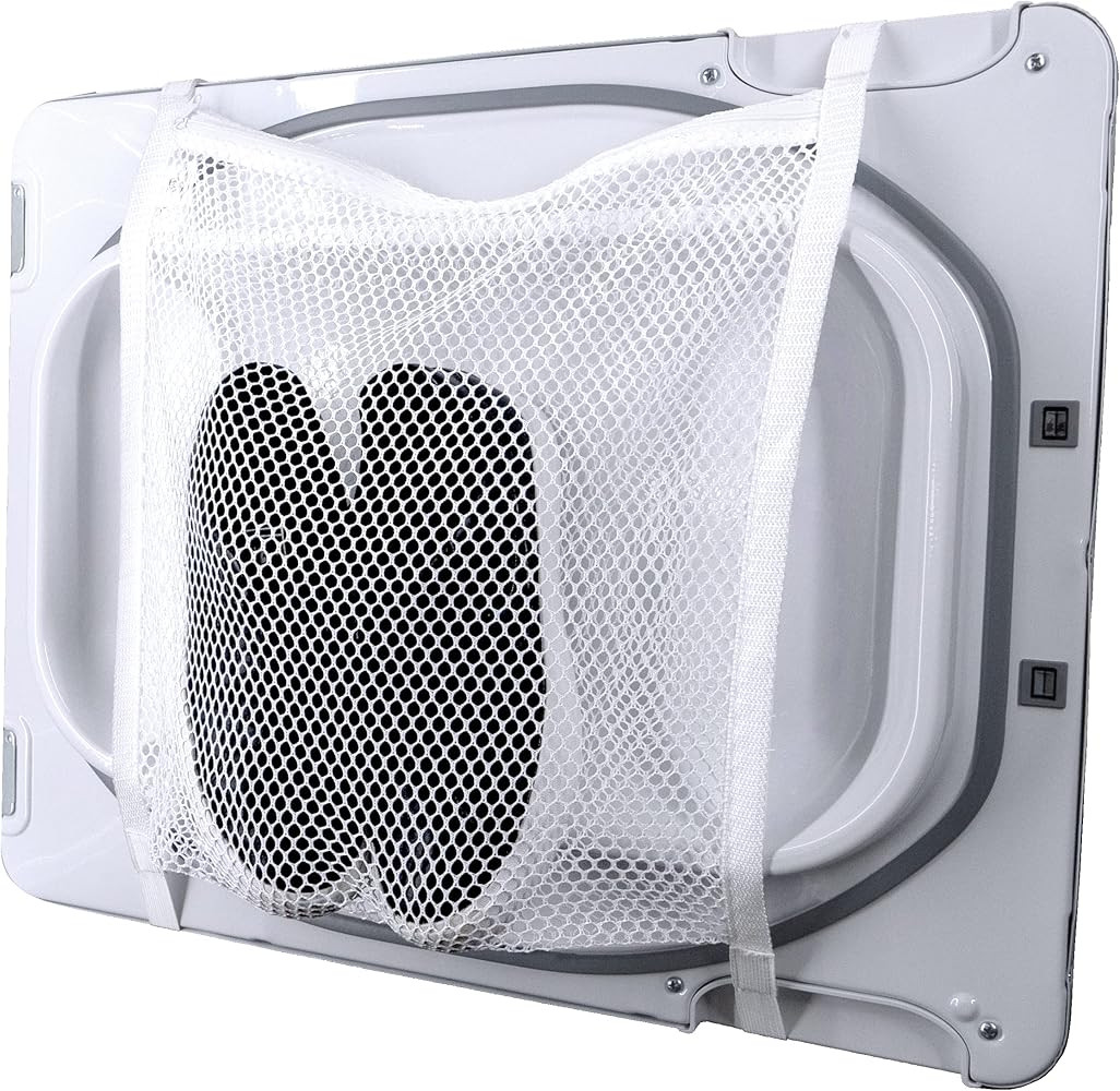 S&T INC. Sneaker Dryer Bag, Dryer Door Shoe Net with Elastic Straps, Sneaker Laundry Bag for Shoe... | Amazon (US)