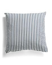 made in usa 22x22 farmhouse stripe pillow | TJ Maxx