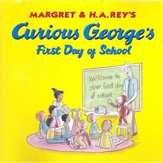 Curious George's First Day of School Book & CD - by  H A Rey (Mixed Media Product) | Target