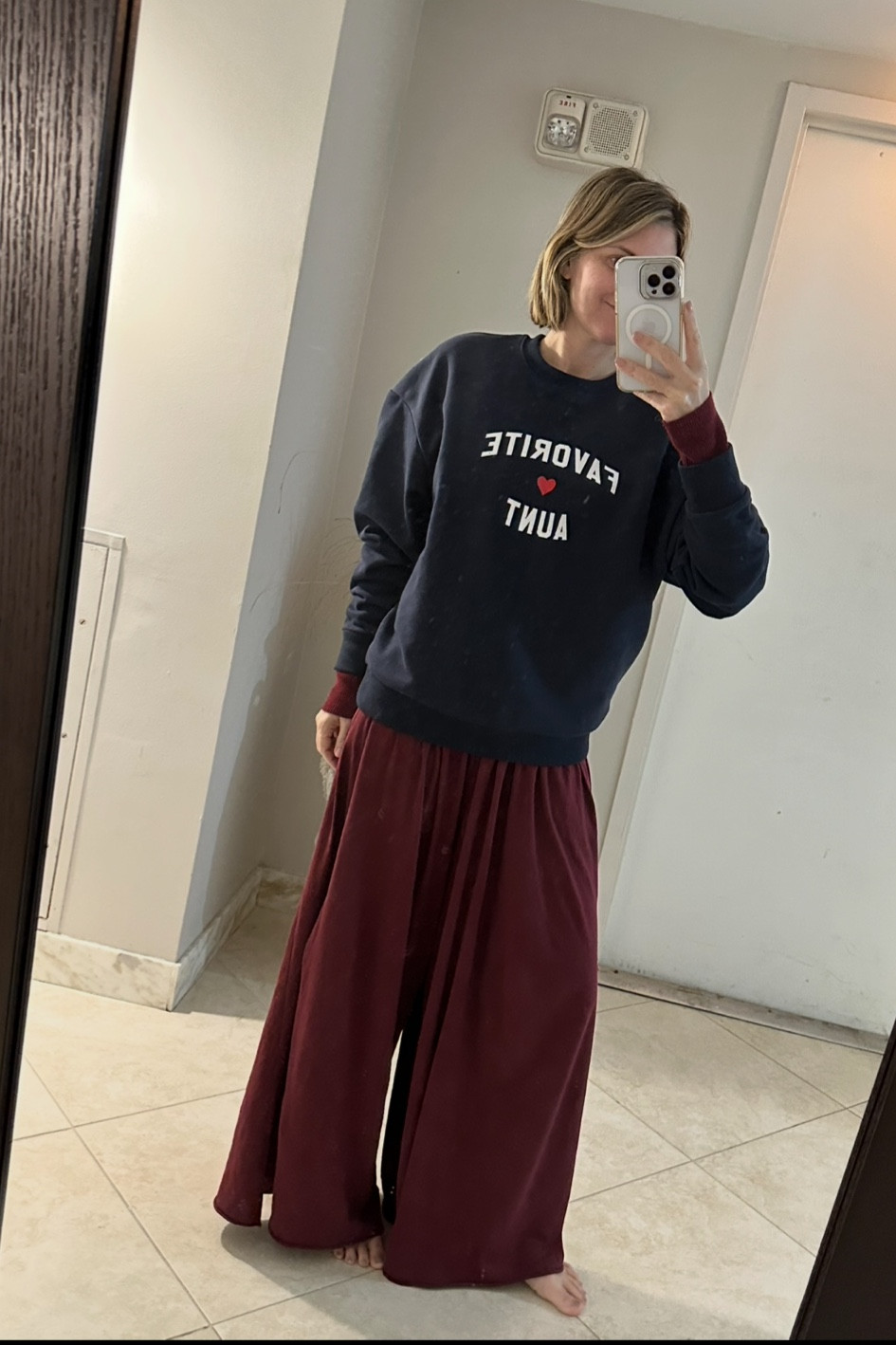 The best part of the Lunya pants is they are comfortable enough to sleep in but don't read as pjs to walk around in public in.  

#LTKSeasonal #LTKOver40 #LTKTravel