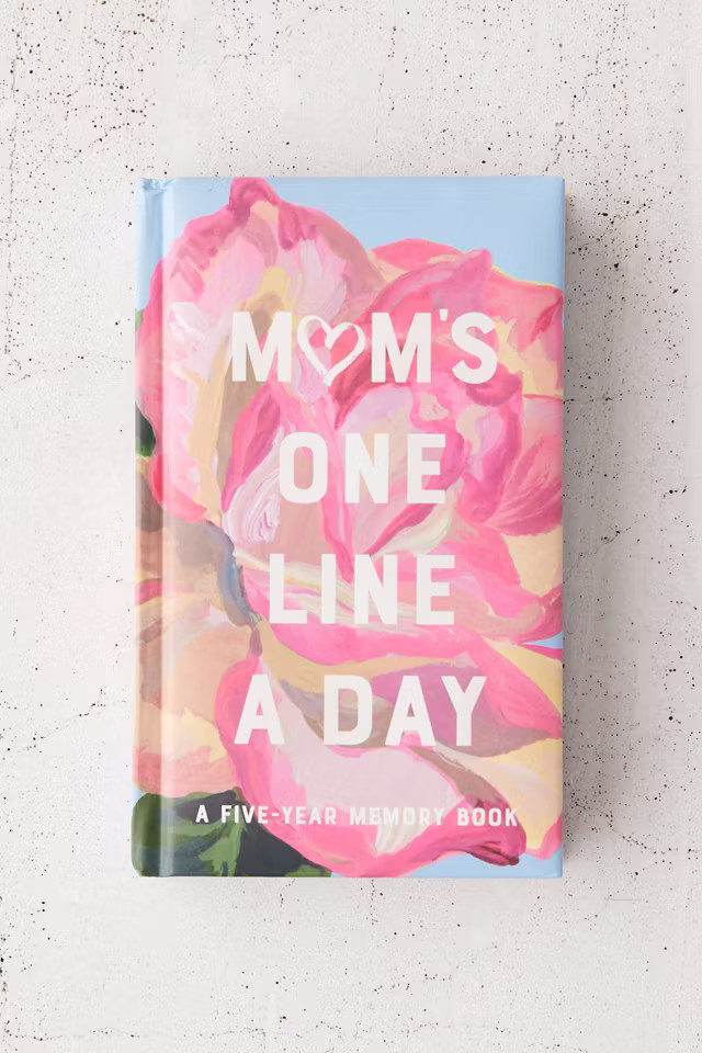 Mom’s Floral One Line a Day: A Five-Year Memory Book By Chronicle Books | Urban Outfitters (US and RoW)