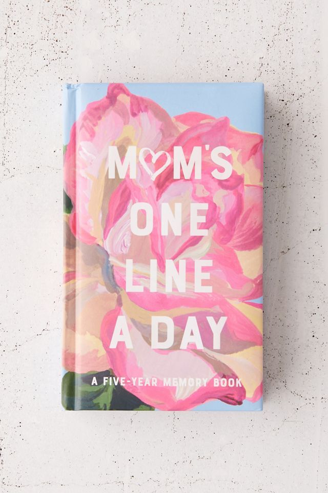 Mom’s Floral One Line a Day: A Five-Year Memory Book By Chronicle Books | Urban Outfitters (US and RoW)