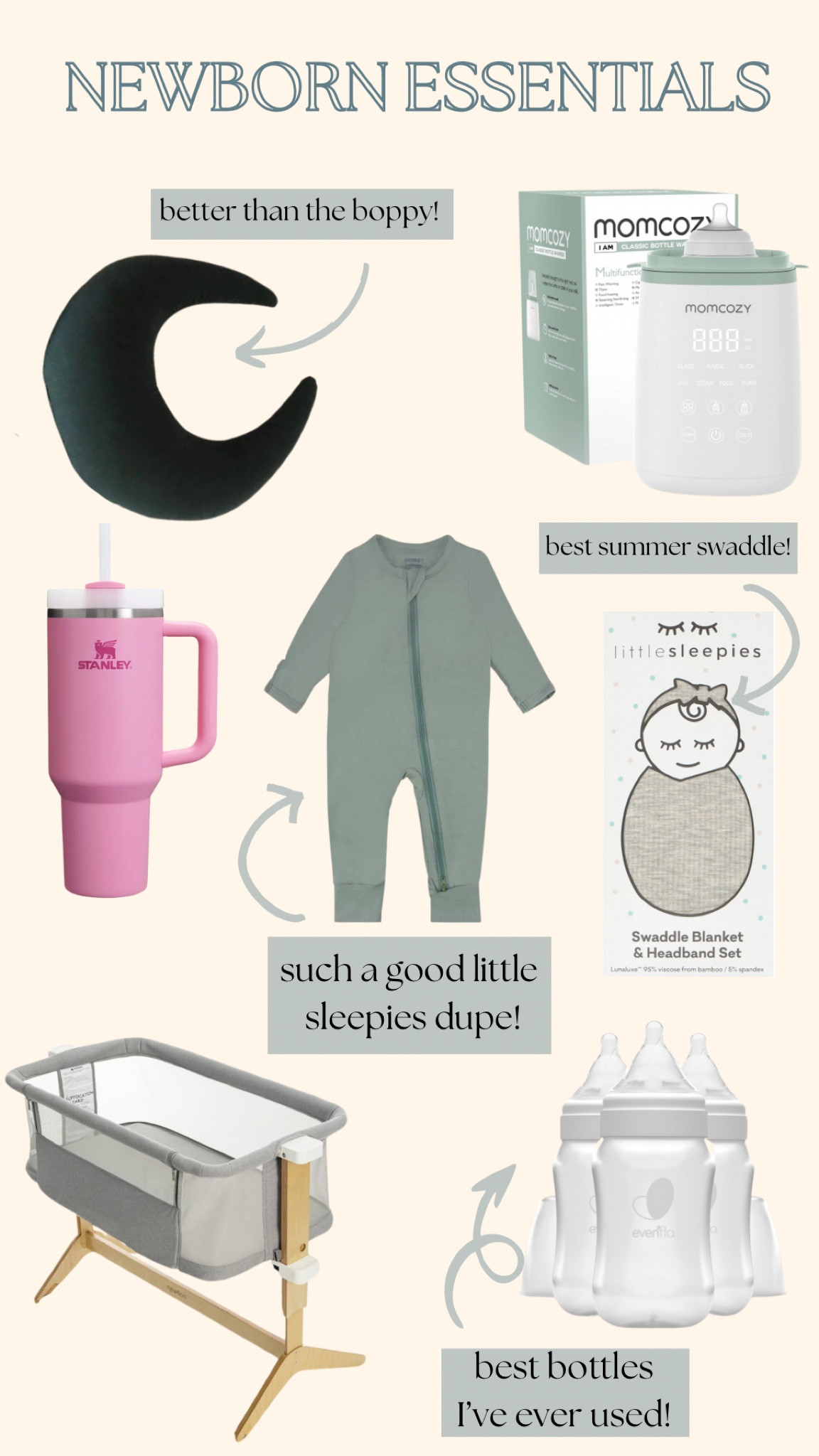 Some of my favorite newborn essentials as a mom of 3! 

Newborn 
Newborn essentials
Postpartum essentials 


#LTKbaby #LTKfamily #LTKbump