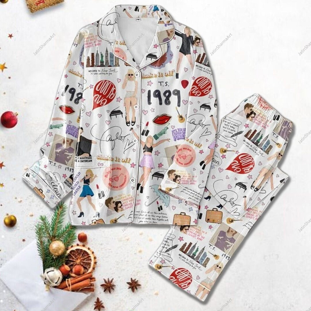 1989 Taylor's Women Pajamas Set Taylor Eras Tour Pajamas - Etsy | Etsy (US)