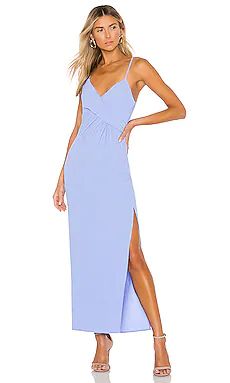 NBD Saanvi Gown in Periwinkle Blue from Revolve.com | Revolve Clothing (Global)