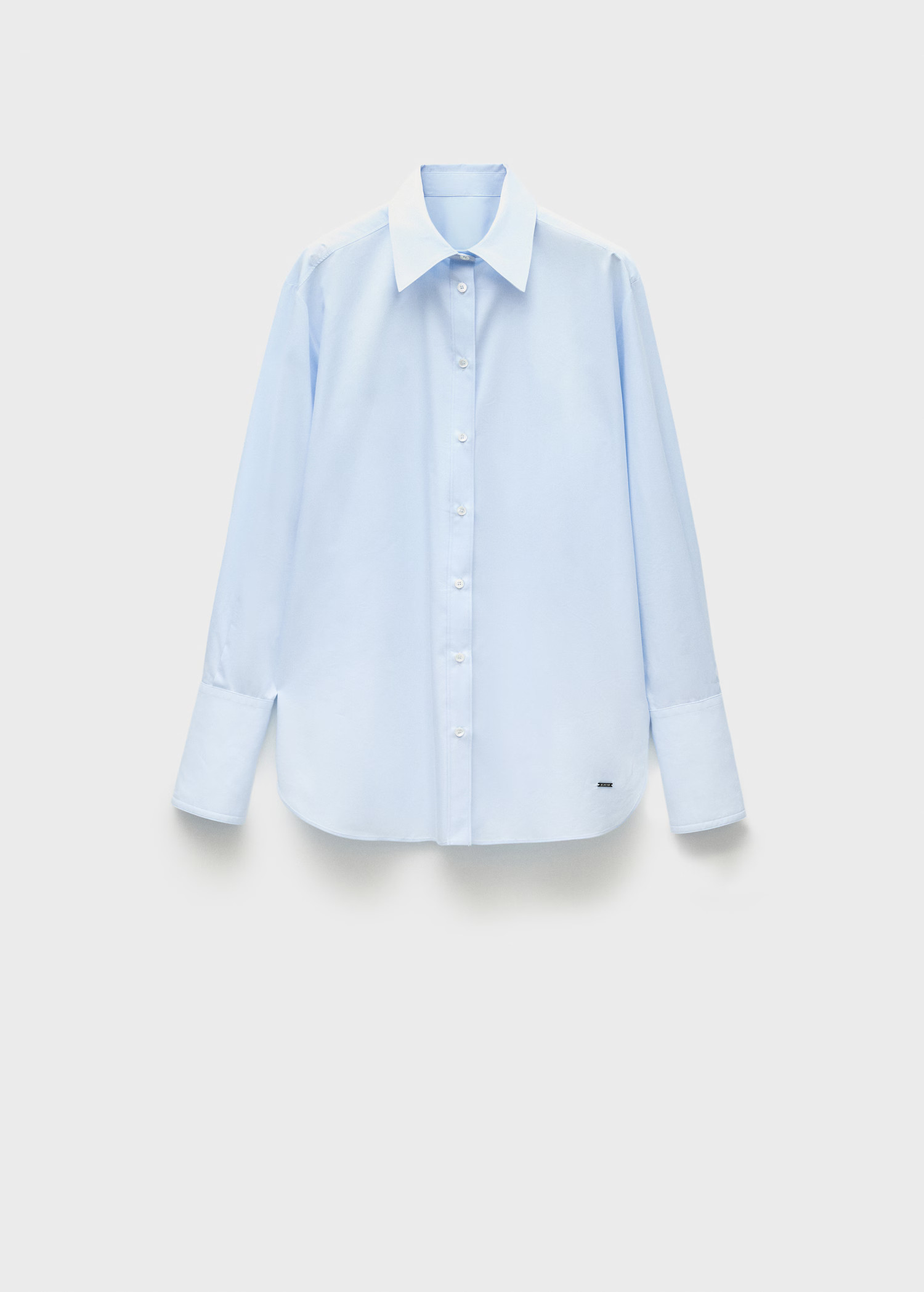 Oversize poplin shirt | MANGO (UK)