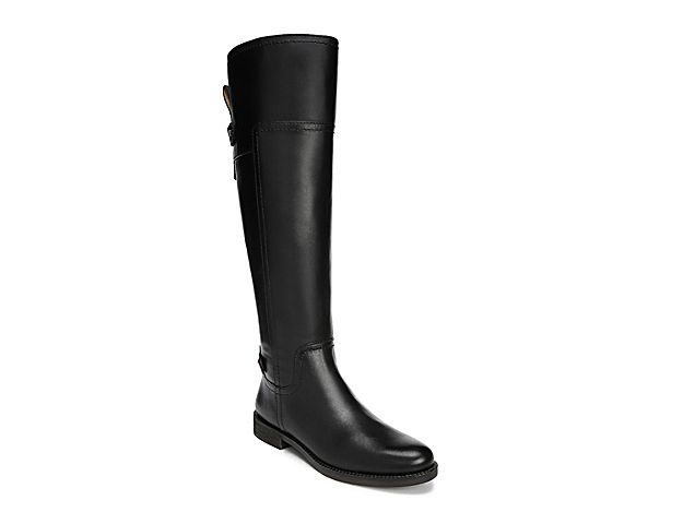 Franco Sarto Capitol Riding Boot - Women's - Black Leather | DSW