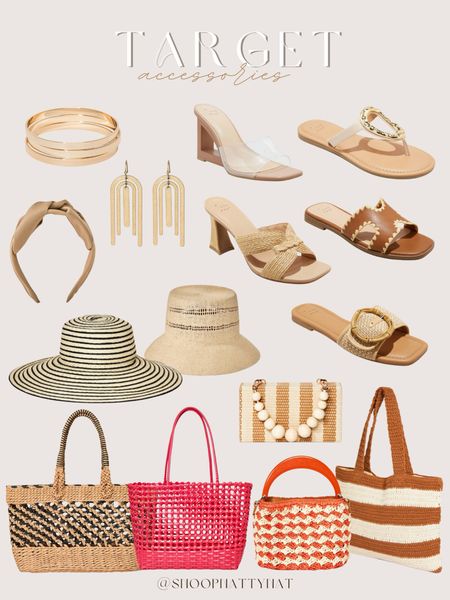 Target Accessories - Target favs - Shoes - Spring shoe fashion - Target jewelry - Hats - Target purses - Target bags - Comfy classy shoes - Gold jewelry - Target favs - Summer bags - Summer accessories 

#LTKSeasonal #LTKshoecrush #LTKitbag