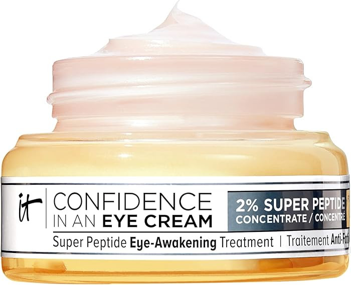 IT Cosmetics Confidence in an Eye Cream - Anti Aging Peptide Eye Cream for Dark Circles & Wrinkle... | Amazon (US)