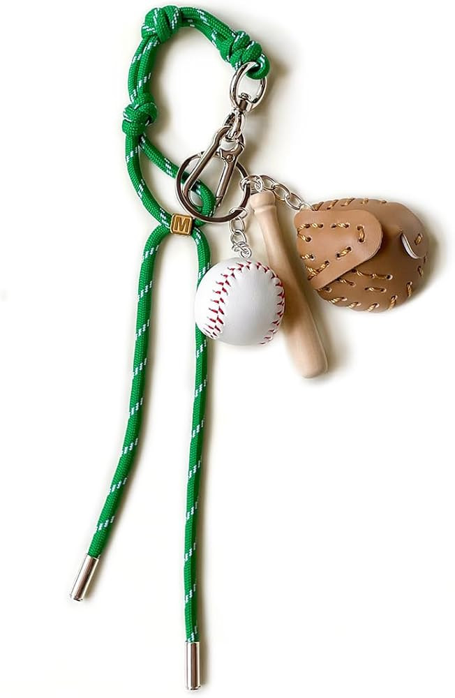 Baseball & Rope Bag Charms - Adjustable Handbag & Backpack Charms, Cute Purse Accessories for Tot... | Amazon (US)