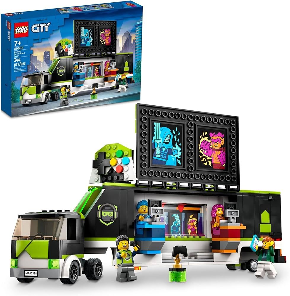 LEGO City Gaming Tournament Truck 60388, Gamer Gifts for Girls, Boys, and Kids, Esports Vehicle T... | Amazon (US)