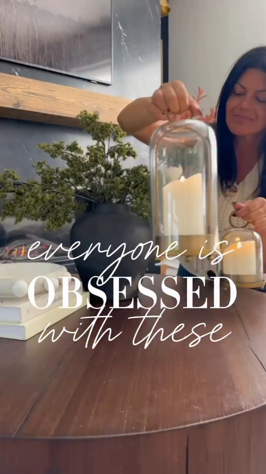 These candle holders are stunning… a matte brass-gold finish paired with a dome glass cover that feels so high-end without the high price.

I styled them with real wax flameless candles (with remote + timer option) and the glow is just gorgeous. They bring such a beautiful touch to any space—elevated but still cozy.

Available in 4 other colors!

#LTKHoliday #LTKHome #LTKFindsUnder50