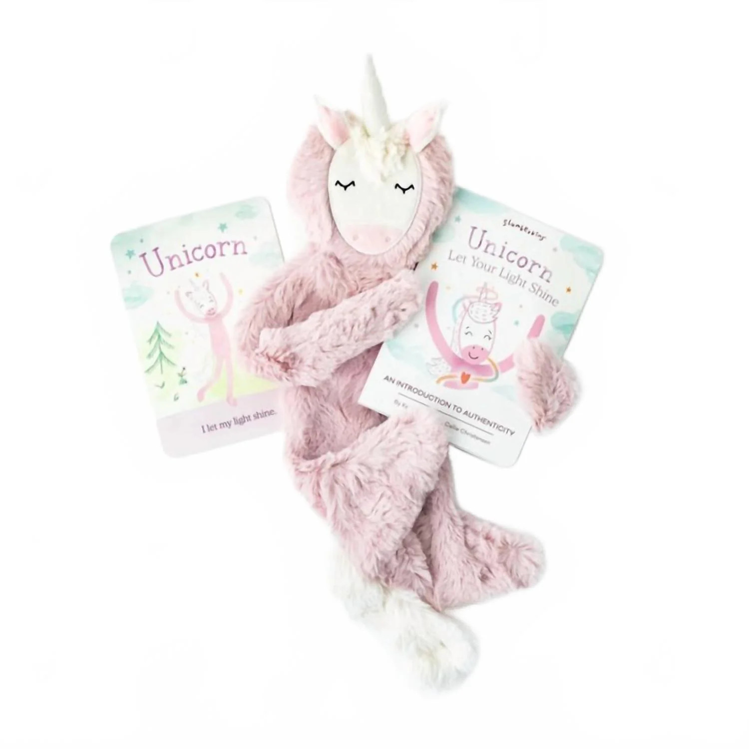Kid's Unicorn Snuggler In Rose | Shop Simon