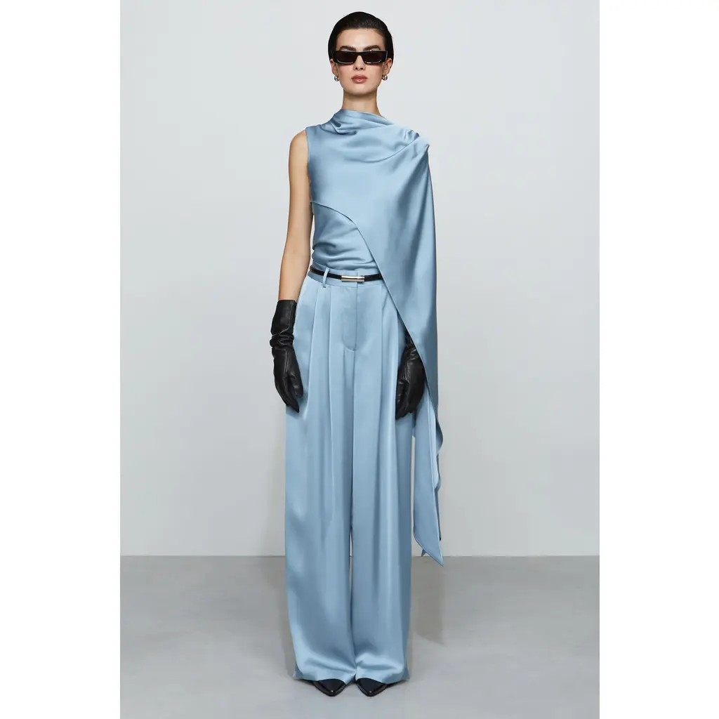 Et Ochs Estelle Blouse in Cerulean Frost at Nordstrom, Size 8 | Nordstrom