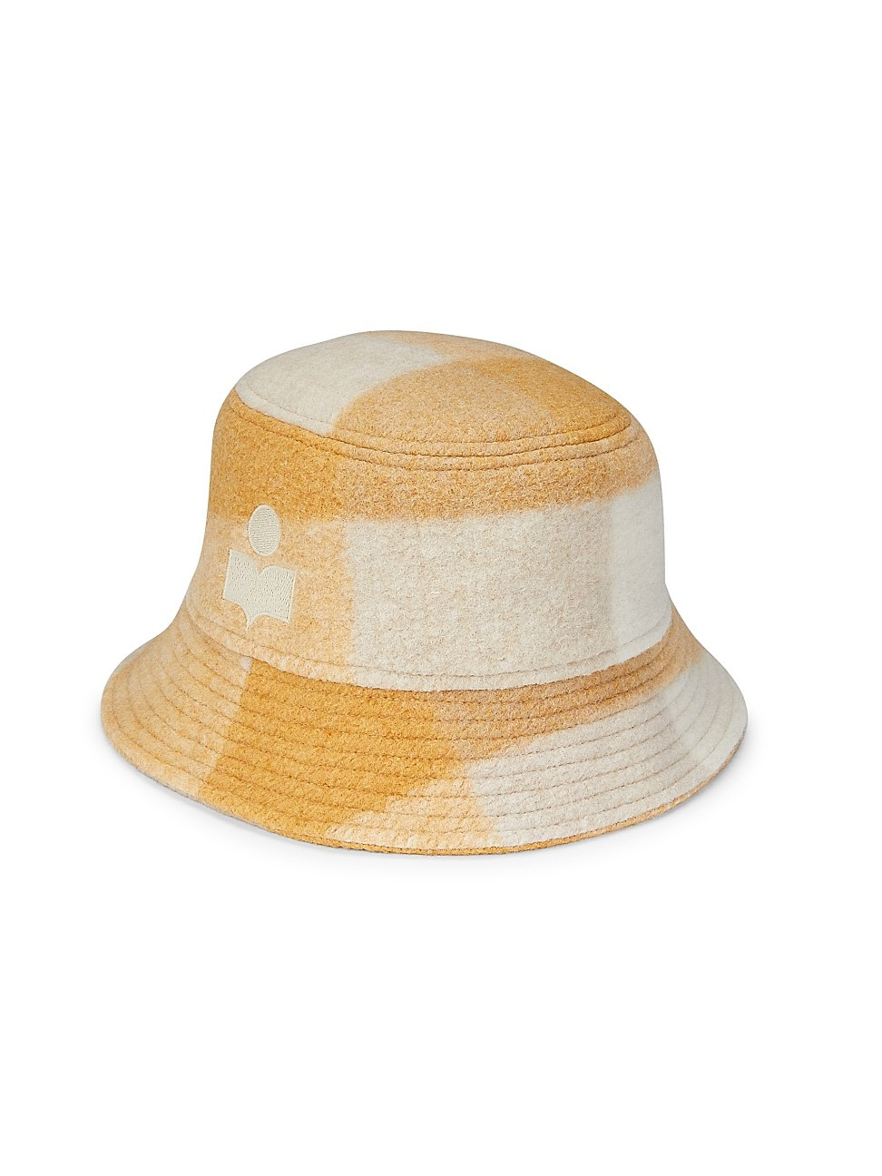 Women's Haley Embroidered Logo Wool Bucket Hat - Honey - Size Medium | Saks Fifth Avenue
