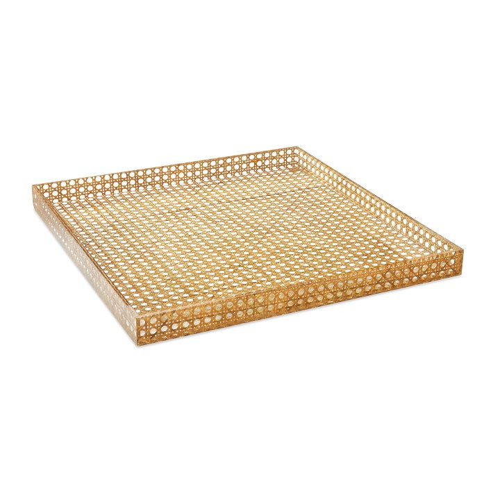 Rattan In Acrylic Tray | Williams-Sonoma