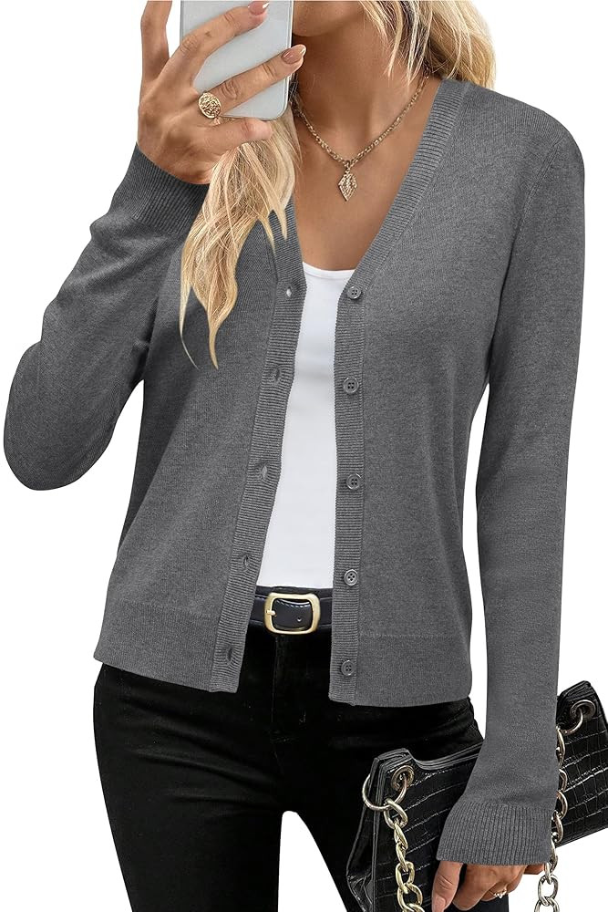 Arach&Cloz Women's Wool Blend Business Casual Cardigan Sweaters 2025 | Amazon (US)