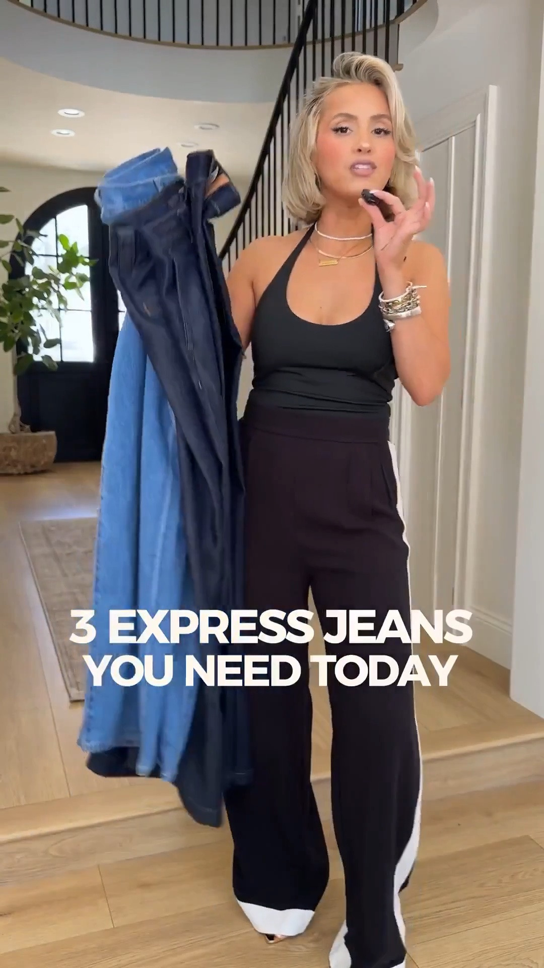 3 @express jeans you need RIGHT NOW 🤌🏼🙊 I love denim that I can easily dress up or down 👏🏼 #DresstoExpress #ExpressPartner 

Size 4 regular in jeans
XS in tops

#LTKgrwm #LTKootd #LTKU