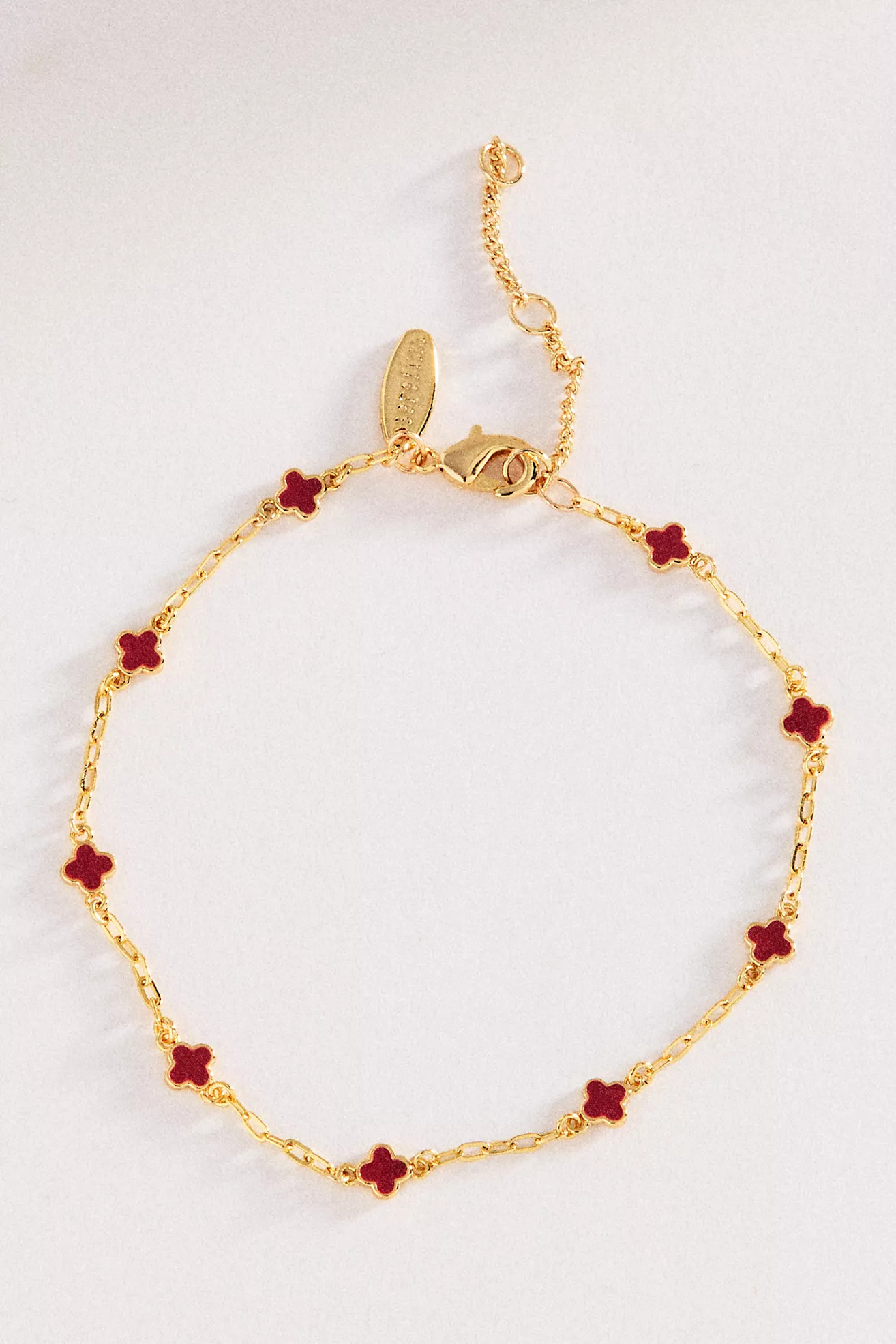 Clover Chain Wrap Bracelet | Anthropologie (US)