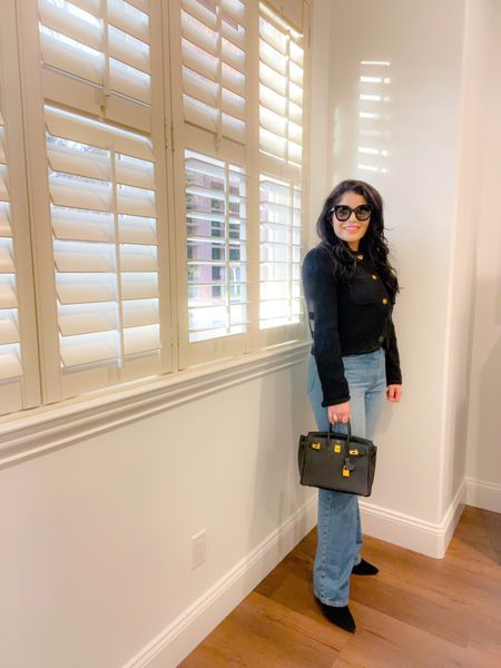 I love a tweed jacket! One of my favorite go to classy timeless pieces. Perfect for any outfit! 

Celine jacket, Celine, outfit inspo, tweed jacket, black jacket, straight jeans, boots, black booties, Gucci, Gucci sunglasses, Birkin 25, Hermes, Birkin noir

#LTKworkwear #LTKsalealert #LTKstyletip