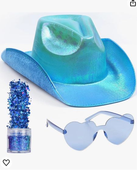 Funcredible Sparkly Cowboy Hat and Glasses - Holographic Cowboy Hat for Women - Costume Accessories - Space Cowgirl Outfit


#LTKkids #LTKparties