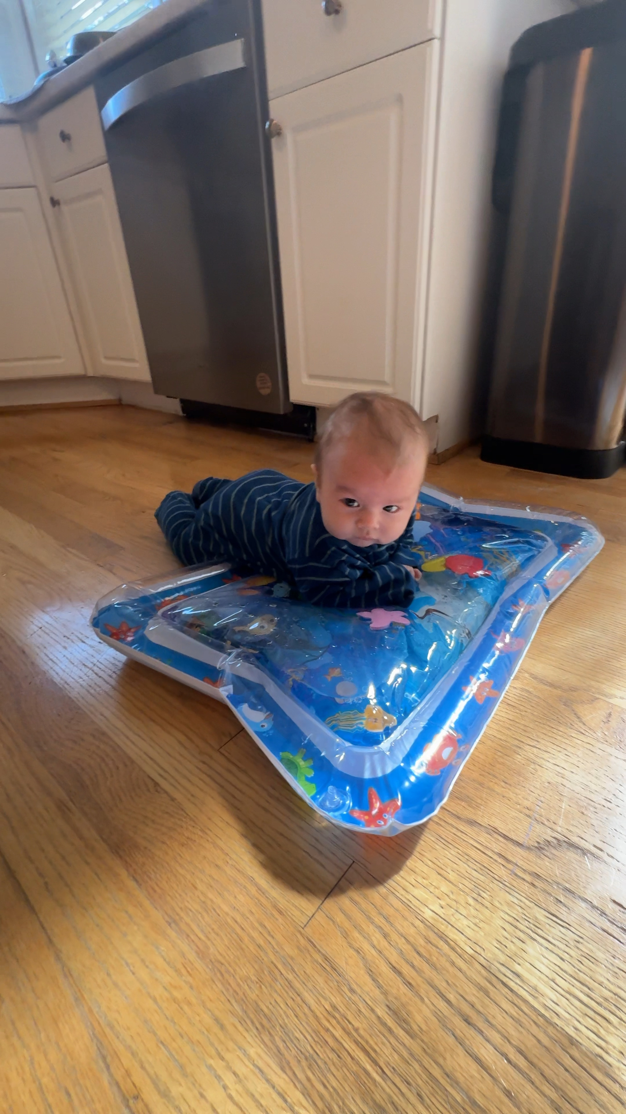 Tummy time helper! Baby water mat to make tummy time fun and last a little longer. Watch out, they might roll over for the first time while on it!😆🥲

#LTKBaby #LTKKids #LTKFamily